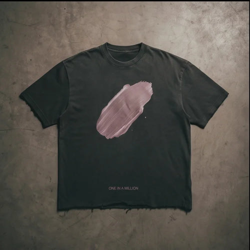 The Mauve Smear  “One In A Million” boxy Signal Tee