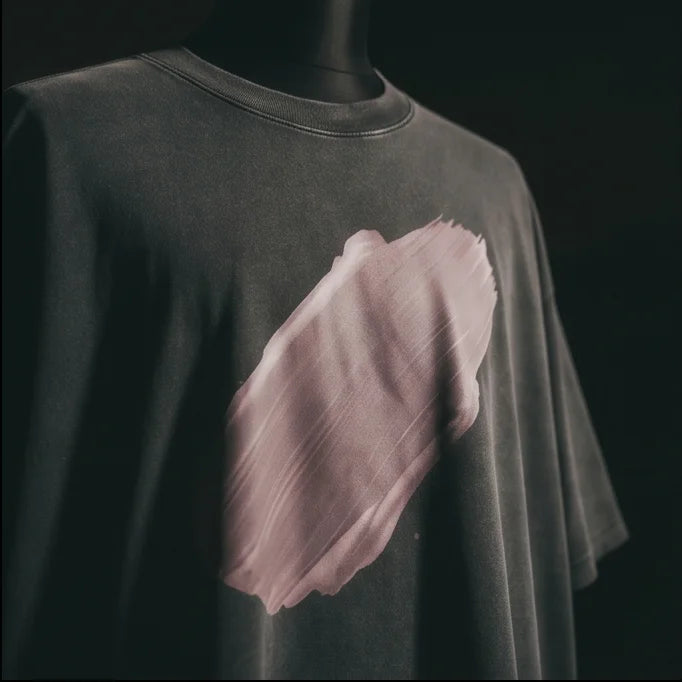 The Mauve Smear  “One In A Million” boxy Signal Tee